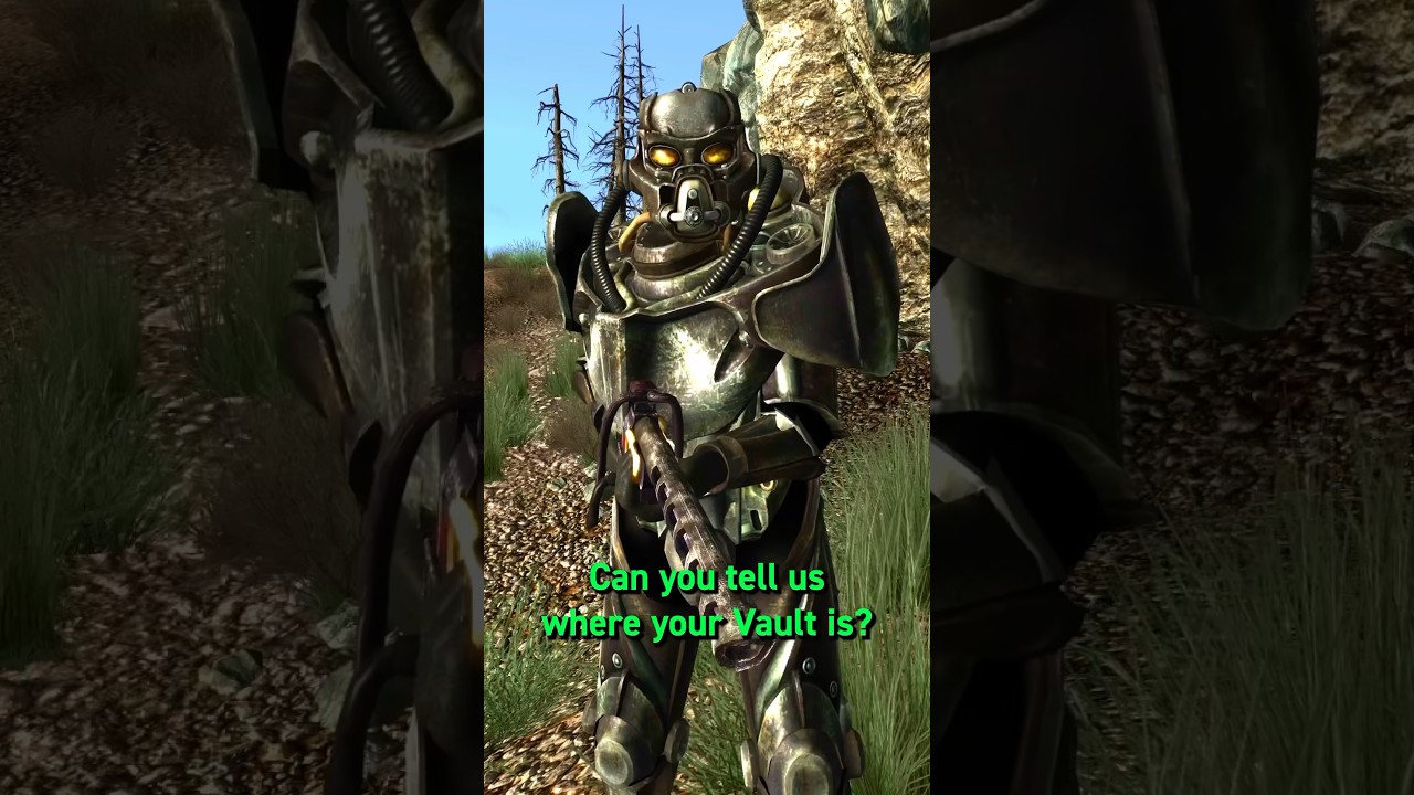 Уникальная случайная встреча Аматы в Fallout 3