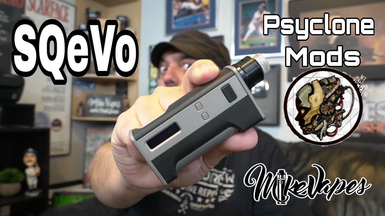 PSYCLONE MODS SQeVo DNA60 18650 Squonk Mod