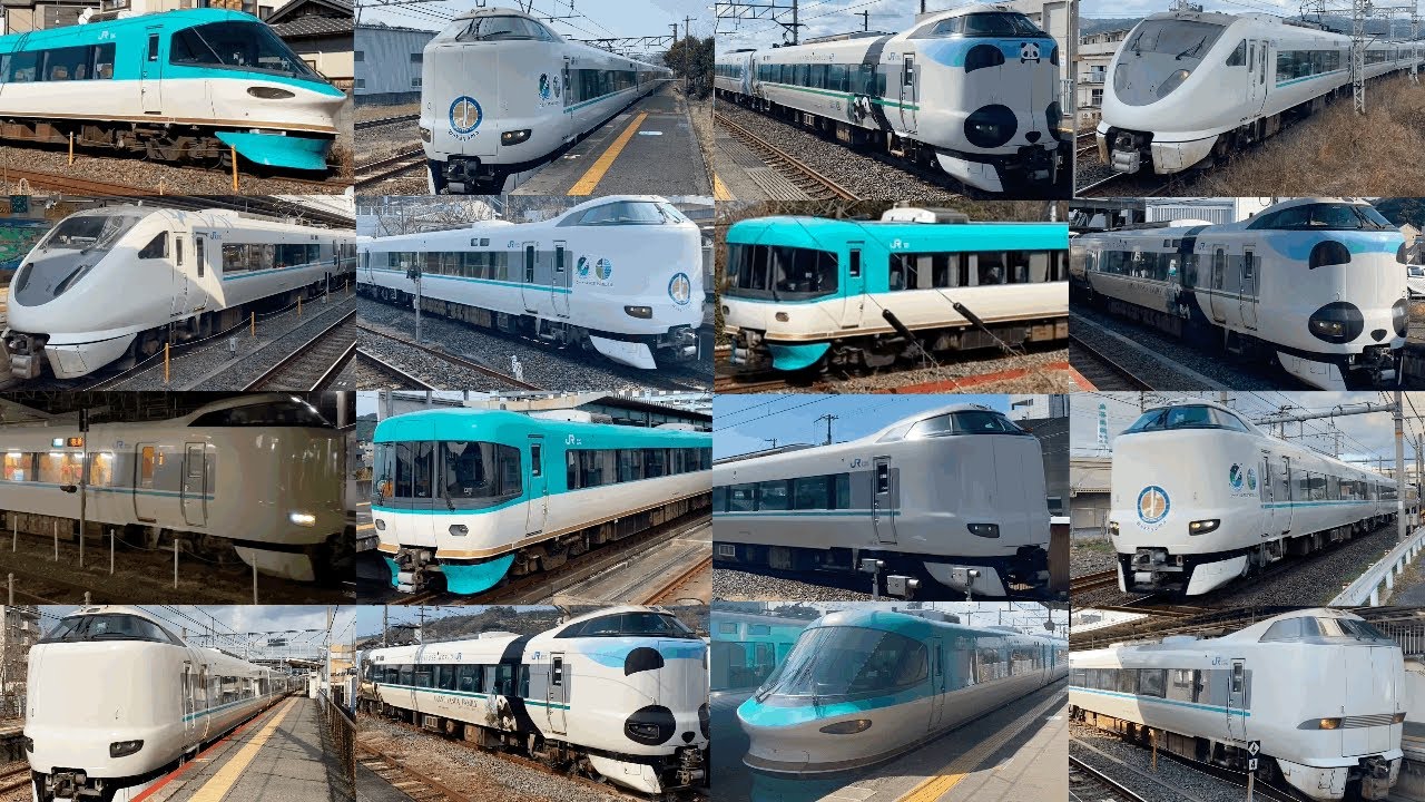 【第164回】 祝！特急くろしお60周年！ 283系・287系・289系   走行動画集！