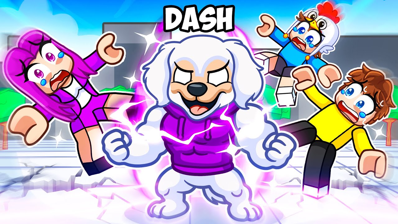 I Became A DOG In Roblox STRONGEST BATTLEGROUNDS!
