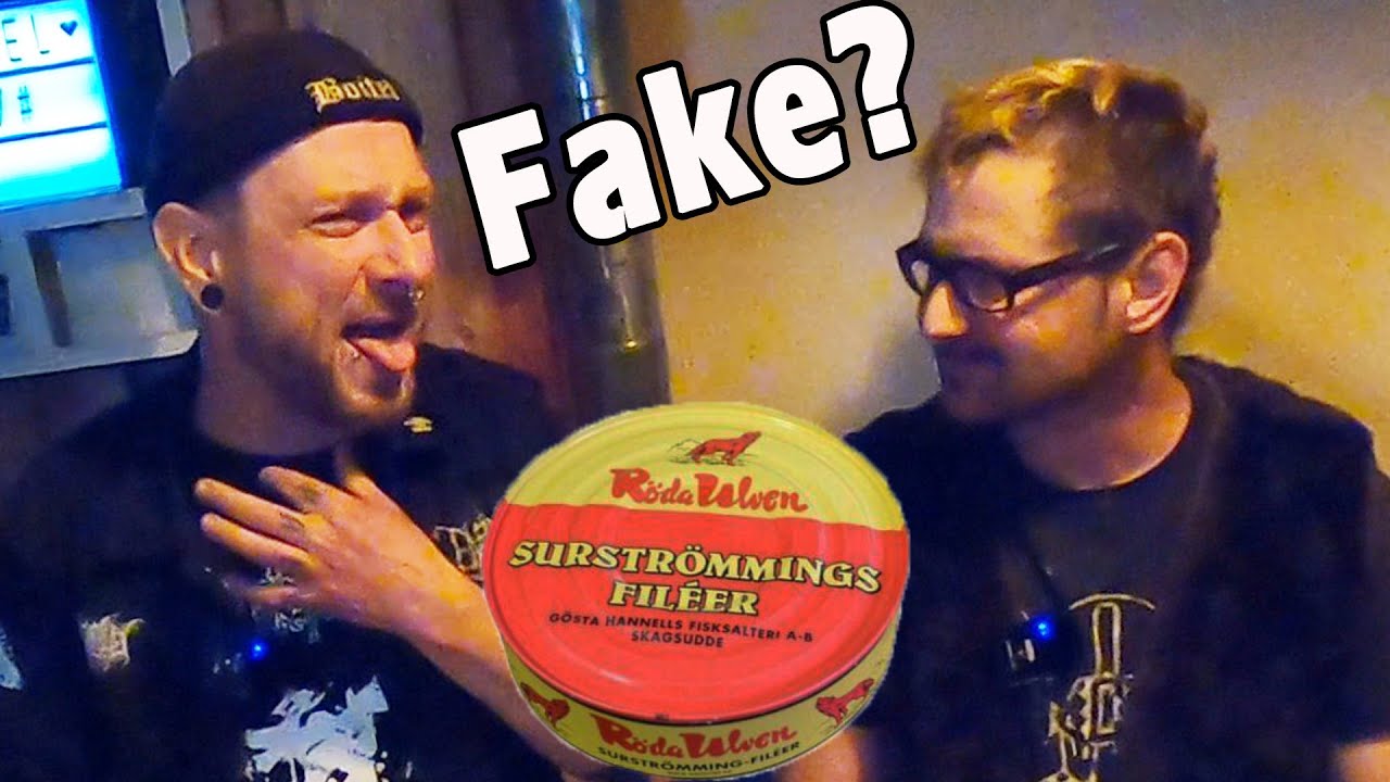 ALLES FAKE?! Surströmming Challenge 2022