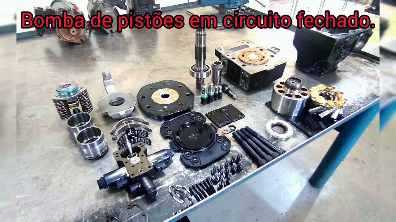 Case Austoft 9900, conhecendo algumas bombas e motores Hidráulico aplicado nessa colhedora de cana.