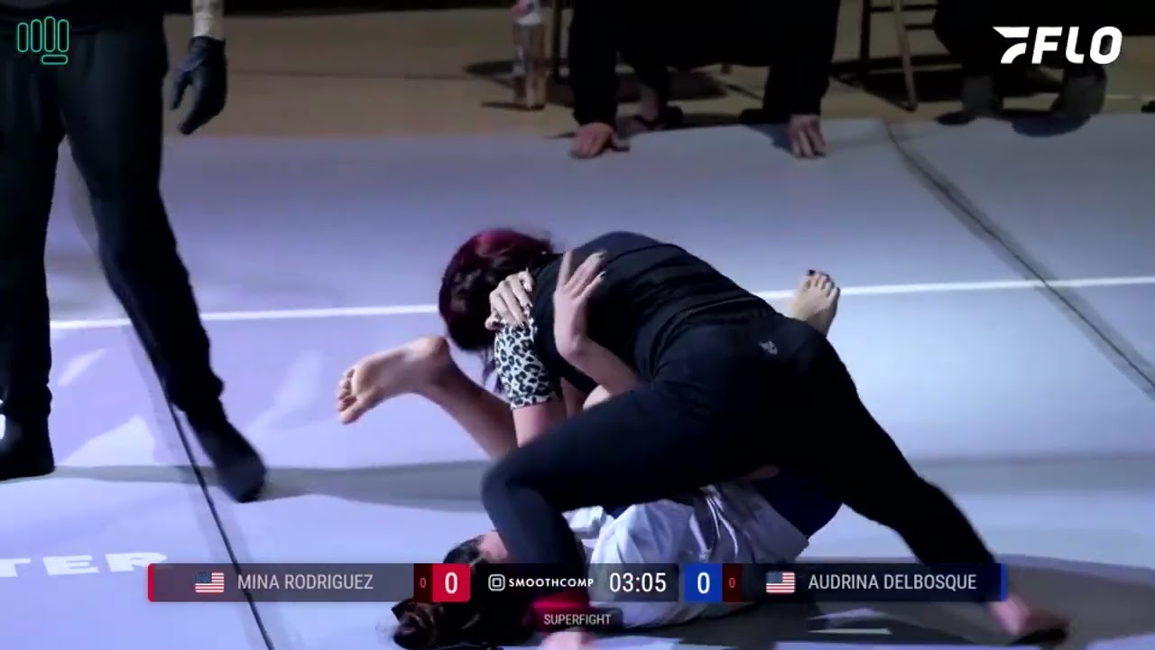 Awesome girl nogi grappling match