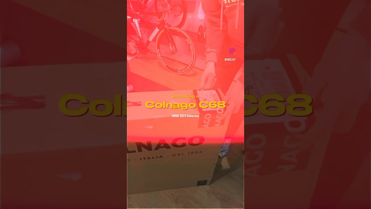 Another 2024 Colnago C68 Frameset has landed at Ride24/7. Colourway: HRBB