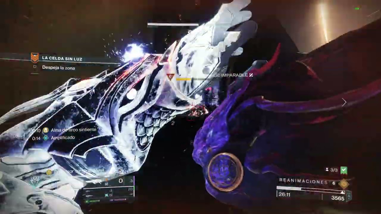 Destiny 2: Alerta de la vanguardia - Celda sin luz (nivel Gran Maestro)