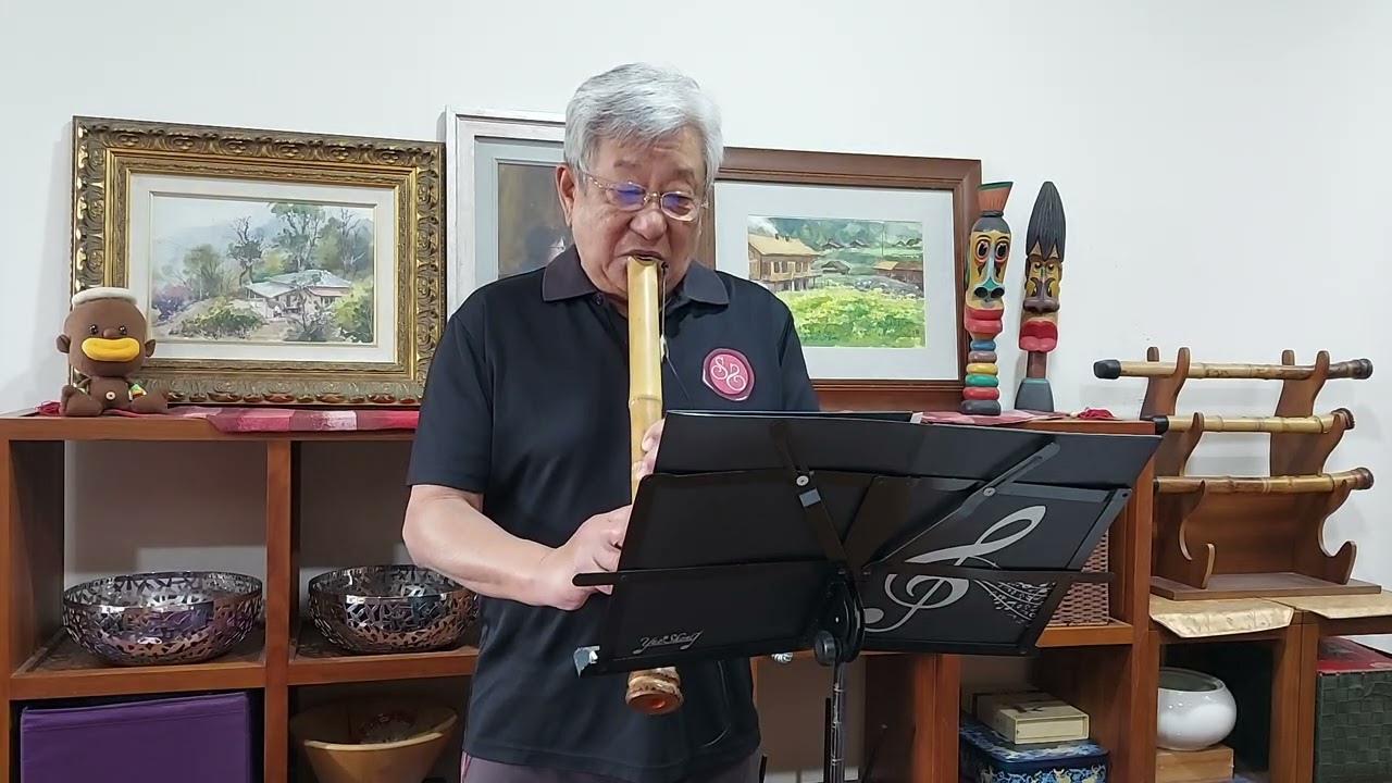 來自大武山的聲音---校長尺八....硝子のシヤボン玉(玻璃般的肥皂泡)(bB)
