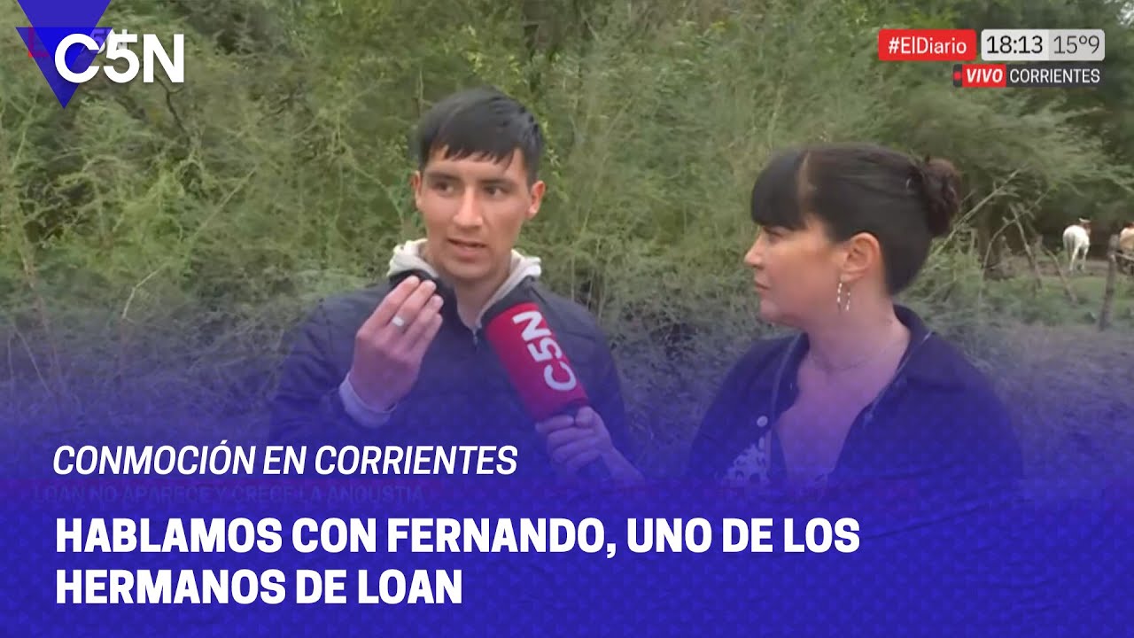 FERNANDO, HERMANO de LOAN: ¨Los DETENIDOS tienen algo para CONTAR que NO SABEMOS¨