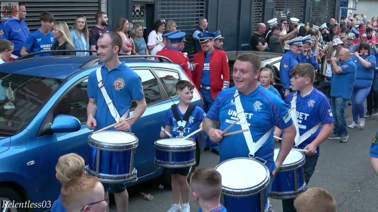 Pomeroy True Blues (No.2) @ Portadown True Blues Parade ~ 21/06/25 (4K)