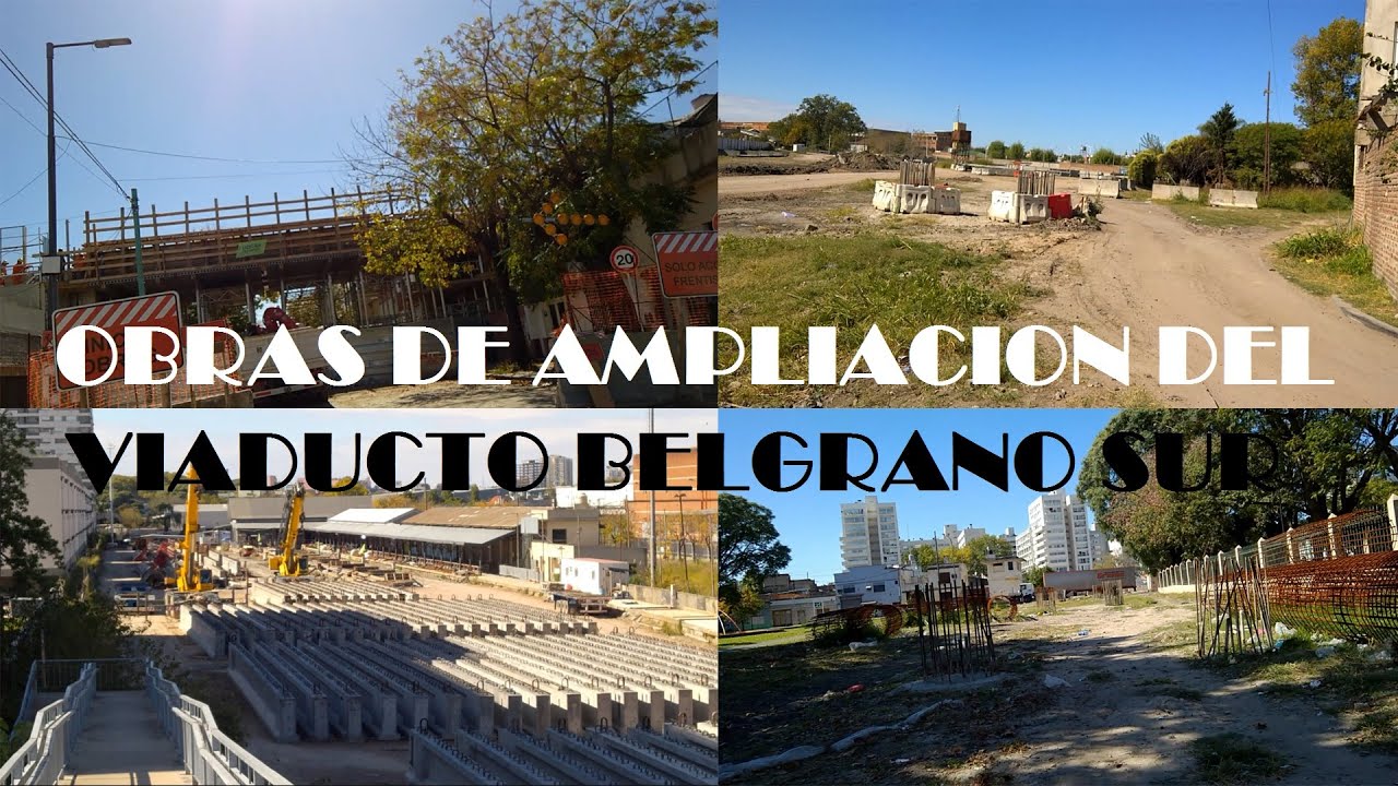 Obras De Ampliacion Viaducto Belgrano Sur