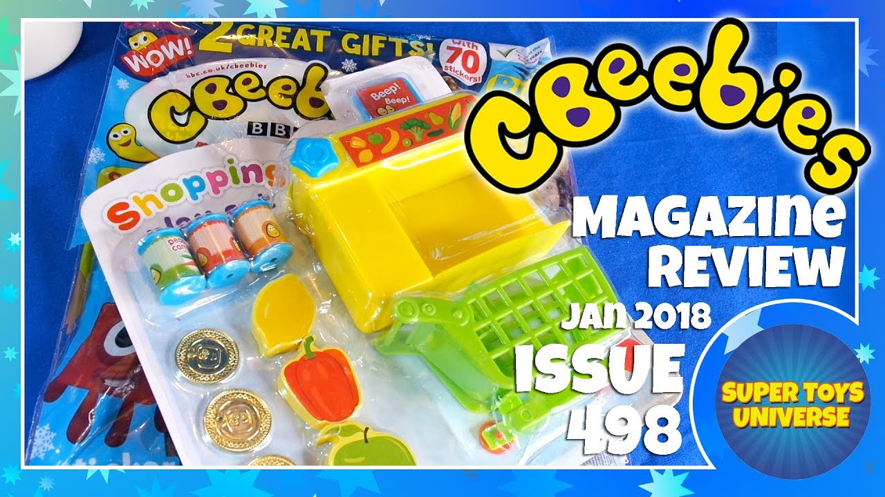 CBeebies Magazine Issue 498 Jan2018 Numberblocks, Hey Duggee, Peter Rabbit, Topsy & Tim, Swashbuckle