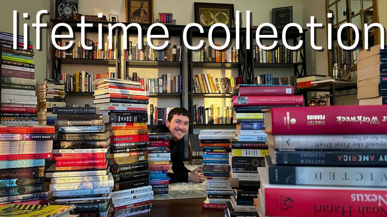 EVERY book I own from a lifetime of collecting books