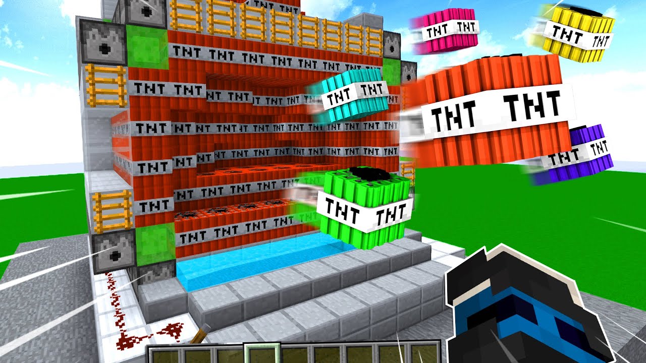 CANNONI DI TNT GIGANTI - MINECRAFT ITA