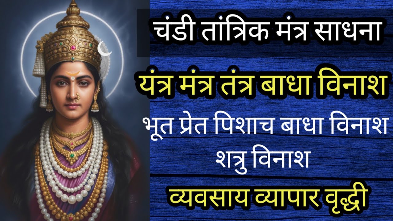 Chandi Tantrik Mantra | चंडी तांत्रिक मंत्र | Durga Saptashati | देवी मंत्र | तांत्रिक विधी | दुर्गा