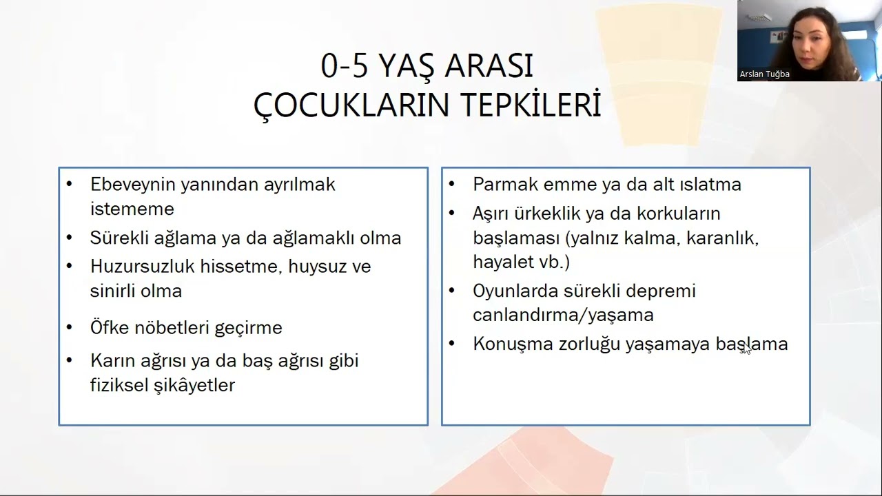 DEPREM AİLE SUNUMU