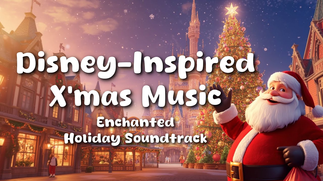 ✨ Magical Disney-Inspired Holiday Soundtrack – Enchanted Christmas Music | Joyful Christmas Mix 🎄