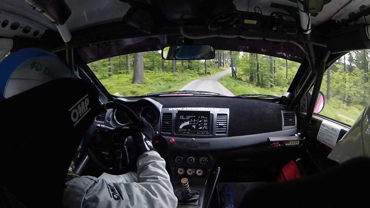 59 Rajd Wisły 2013 | Czopik / Lukas | on board full hd | Mitsubishi Lancer Evo X [niedziela]