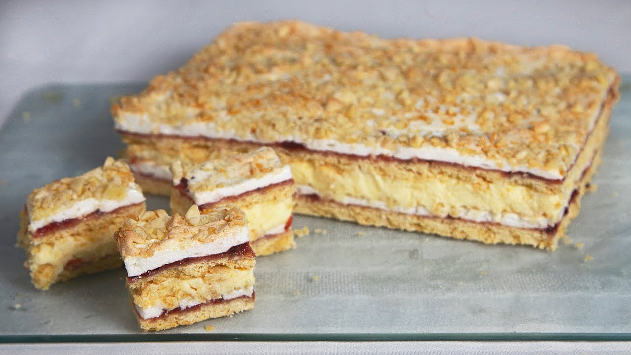 Habos krémes linzer