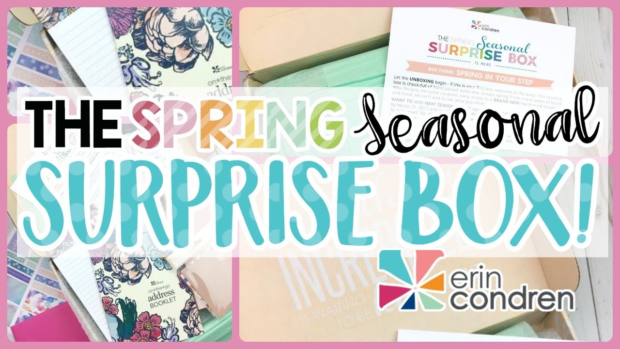 EC Spring Seasonal Surprise Box Unboxing! ❤️#ECSurpriseBox