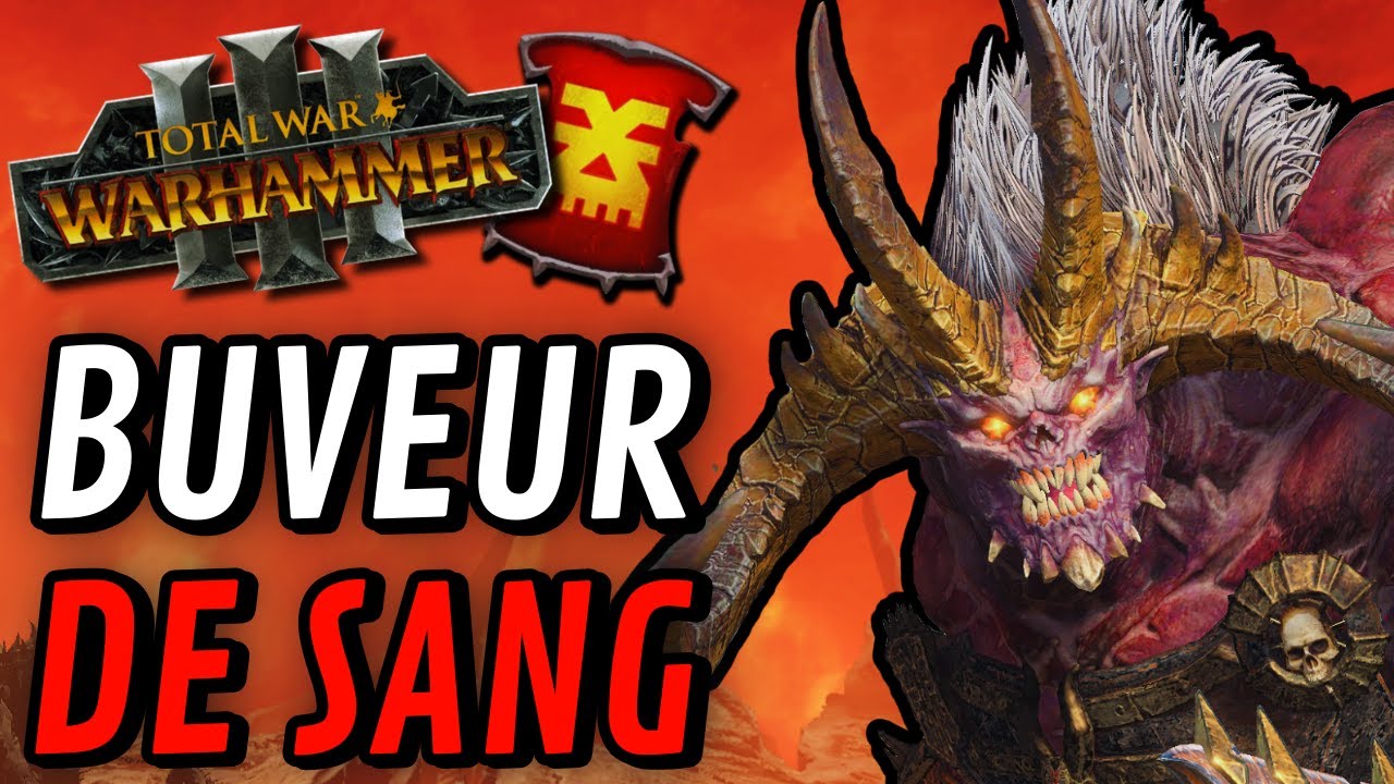 LES GIGACHAD DE KHORNE ! LES BUVEURS DE SANG !