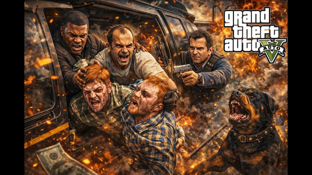 Онилдар қайта оралды! Бәрін қырамыз достар! Миссия -55! GTA V) (ГТА 5)