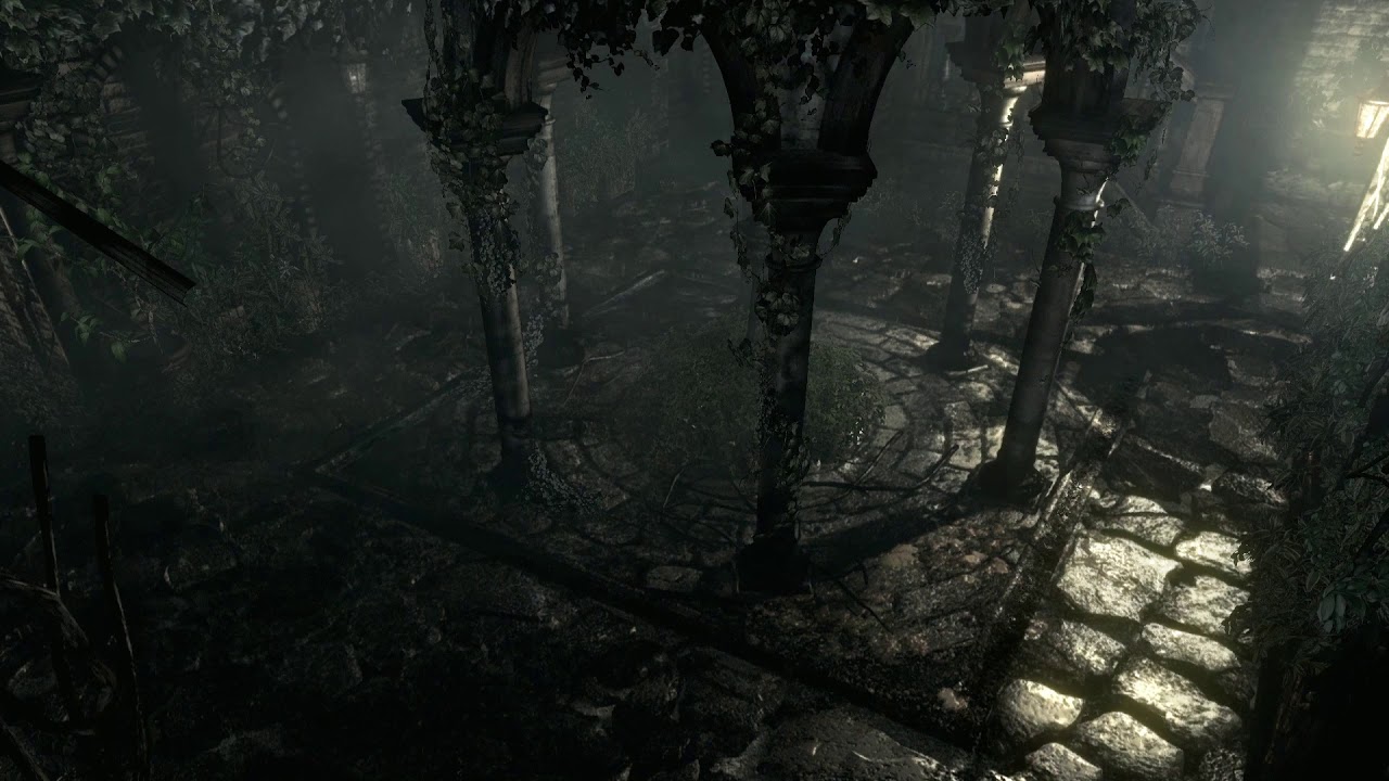 Resident Evil │ ASMR / Sleep Aid │ Courtyard ambience