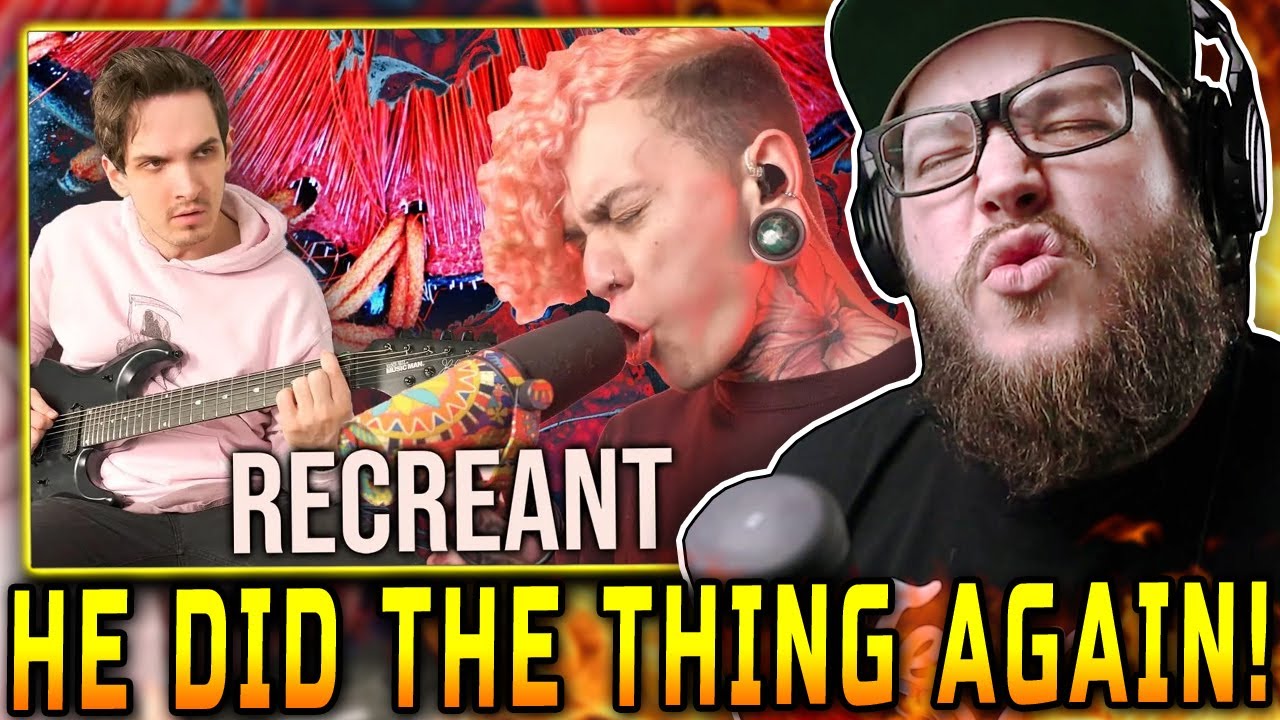 PERMA STANK FACE! Will Ramos & Nik Nocturnal - Recreant (Chelsea Grin Cover) REACTION