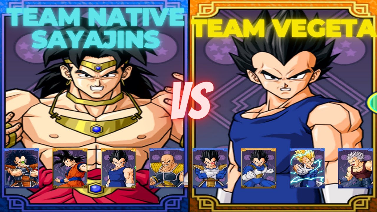 [TOP #2] Fight #8 - UB ROUND 1 -  Team Native Sayajins vs Team Vegeta