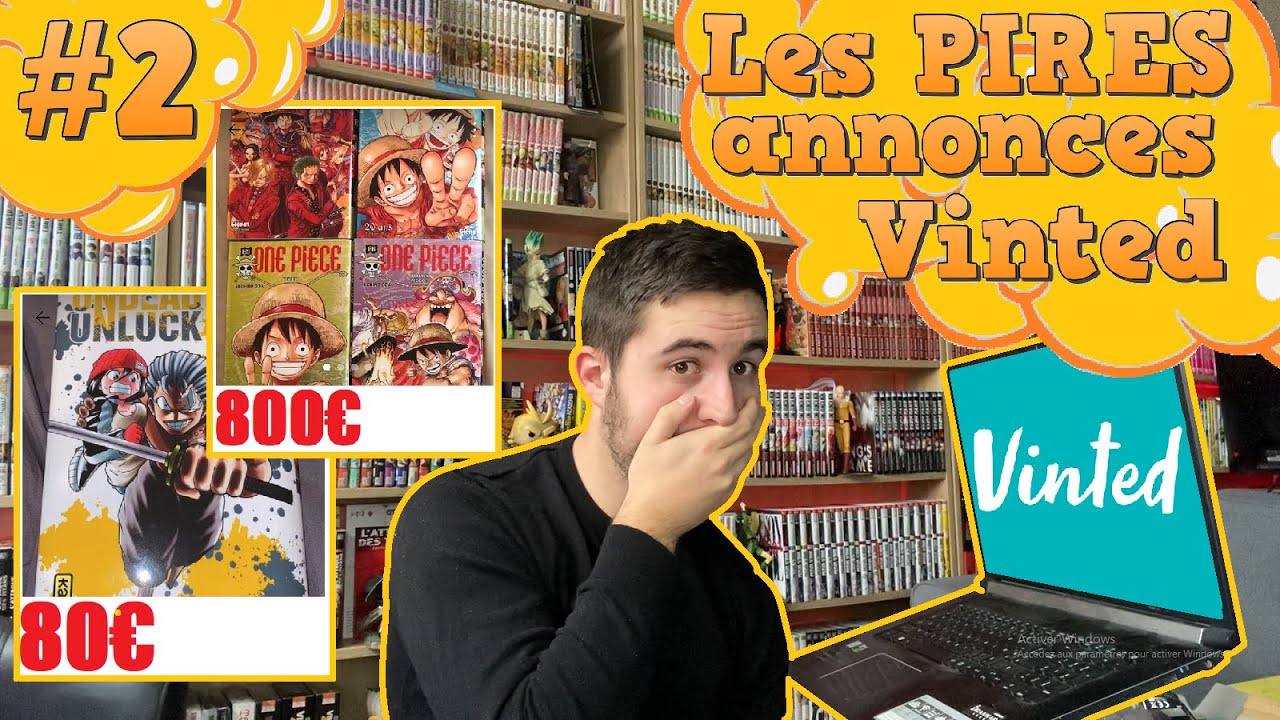 Les PIRES annonces VINTED #2 (mangas édition limitée)