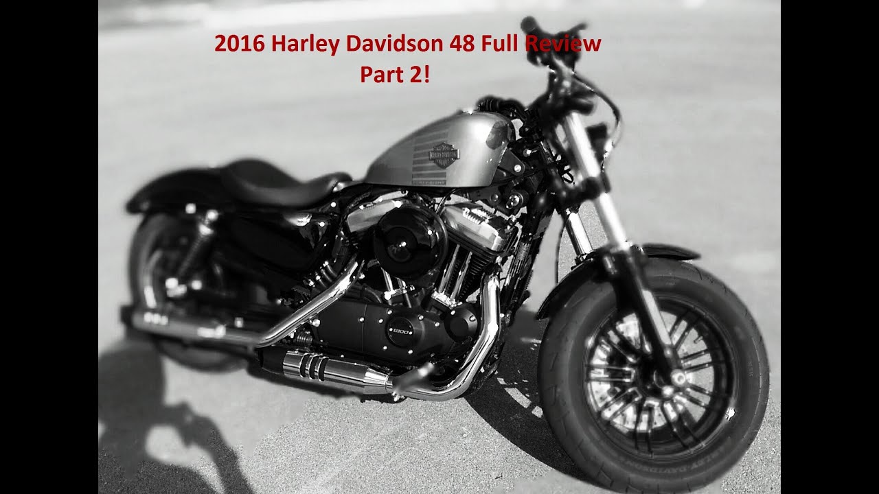 2016 Harley Davidson 48 Sportster XL1200X review Part 2