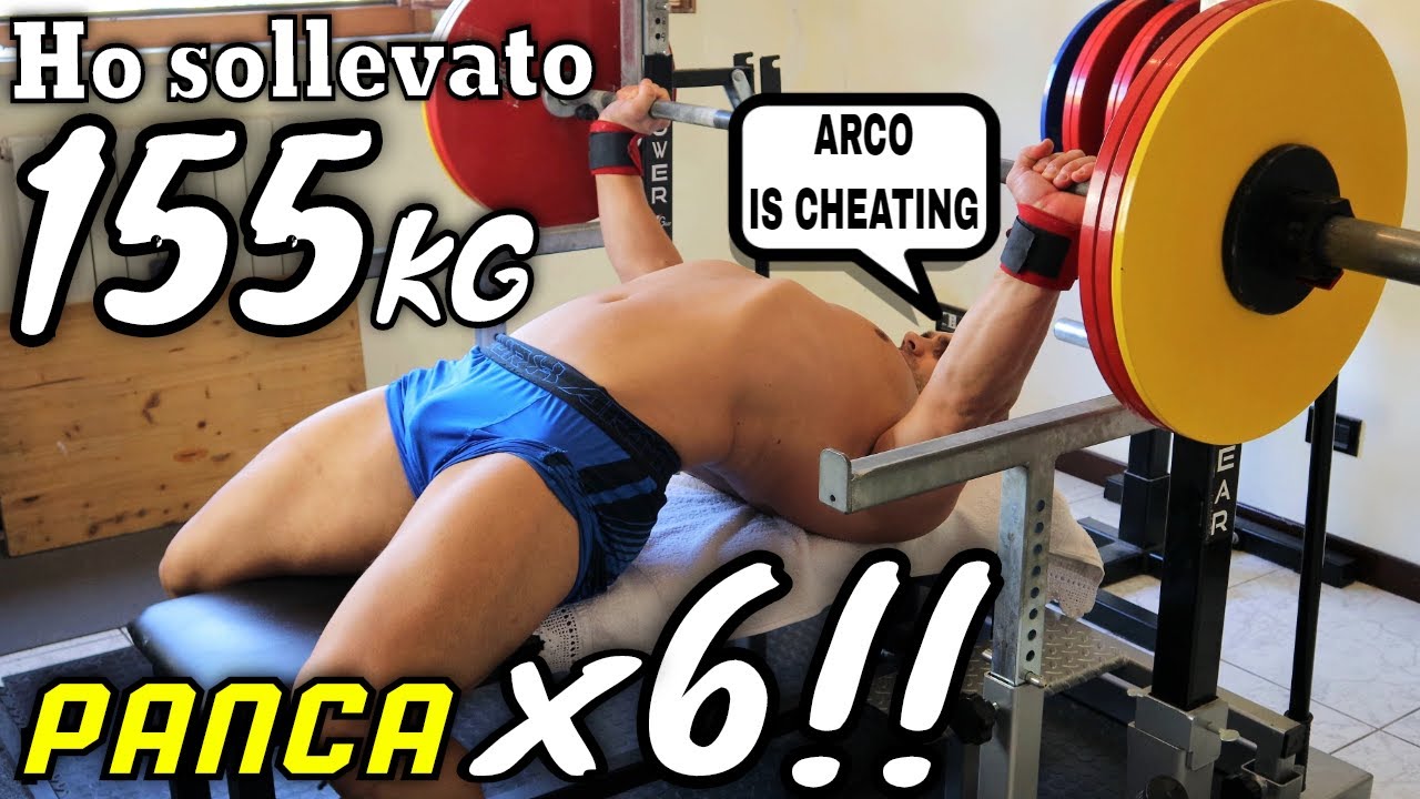 155 KG X 6 di PANCA PIANA - Monofrequenza vs Multifrequenza