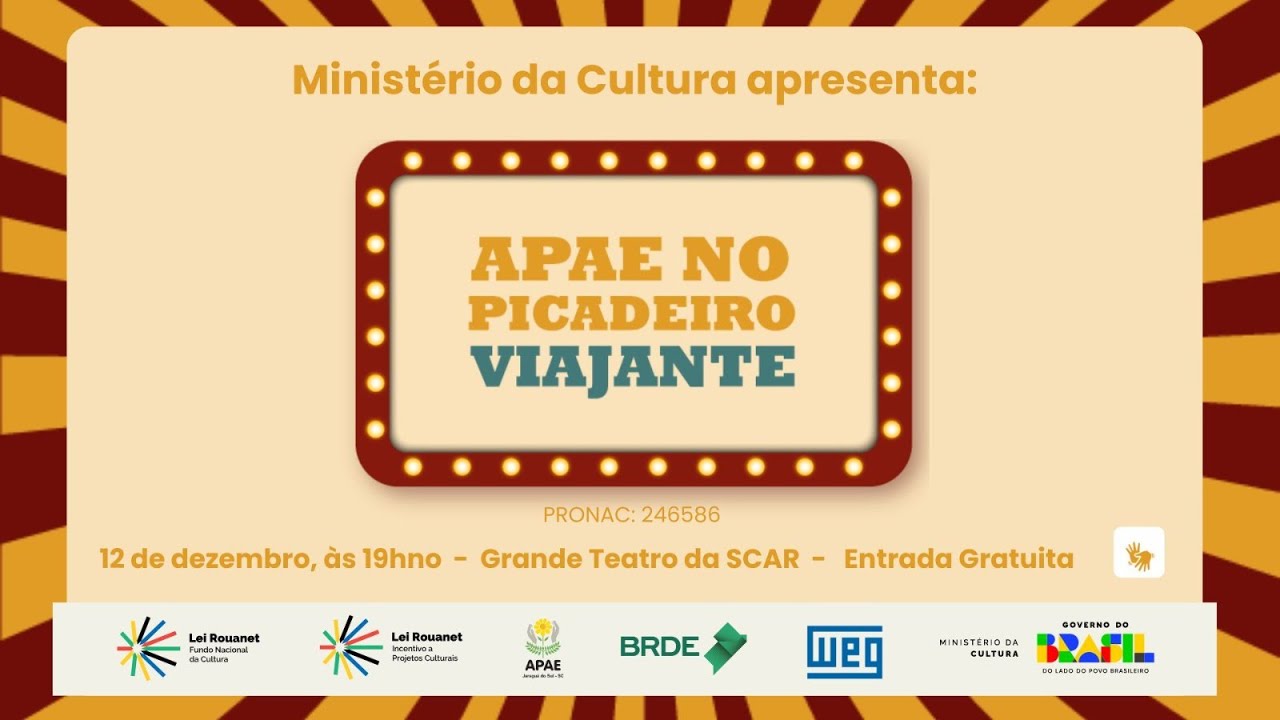 APAE no Picadeiro | Espetáculo Inclusivo – APAE de Jaraguá do Sul