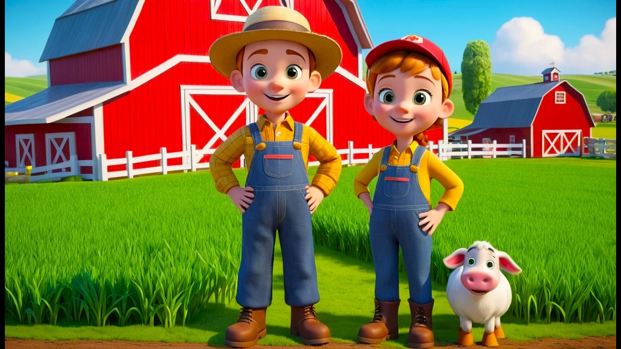 Old MacDonald Had a Farm | Classic Animal Song for Kids | Fun Farm Nursery Rhyme