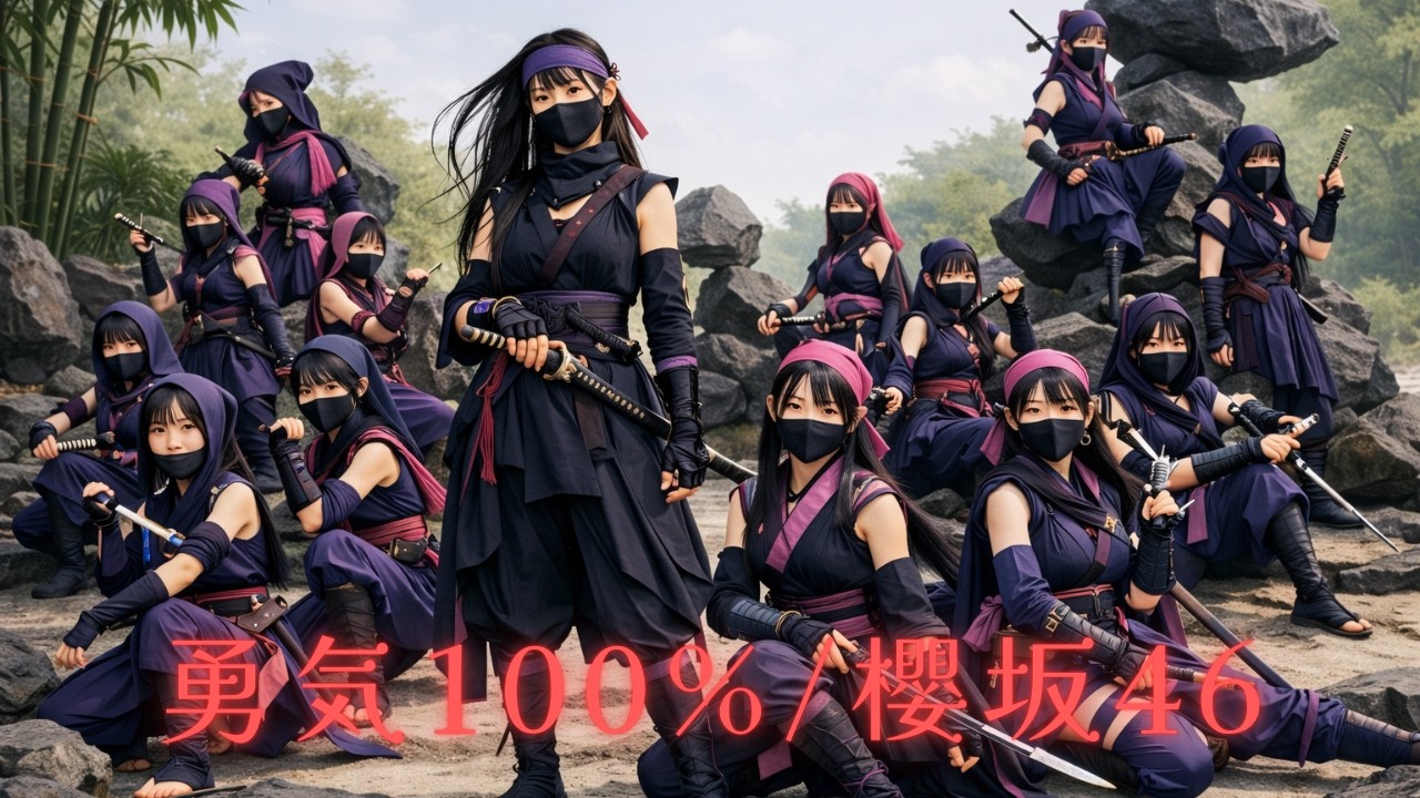 【もしも櫻坂46が『勇気100%』を歌ったら…】疾走感のあるギターサウンド【AI カバー】