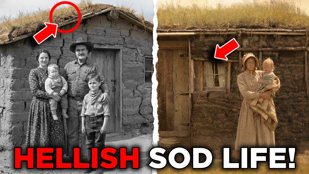 How Settlers ACTUALLY Built Sod Homes in the Wild West (Hellish!)