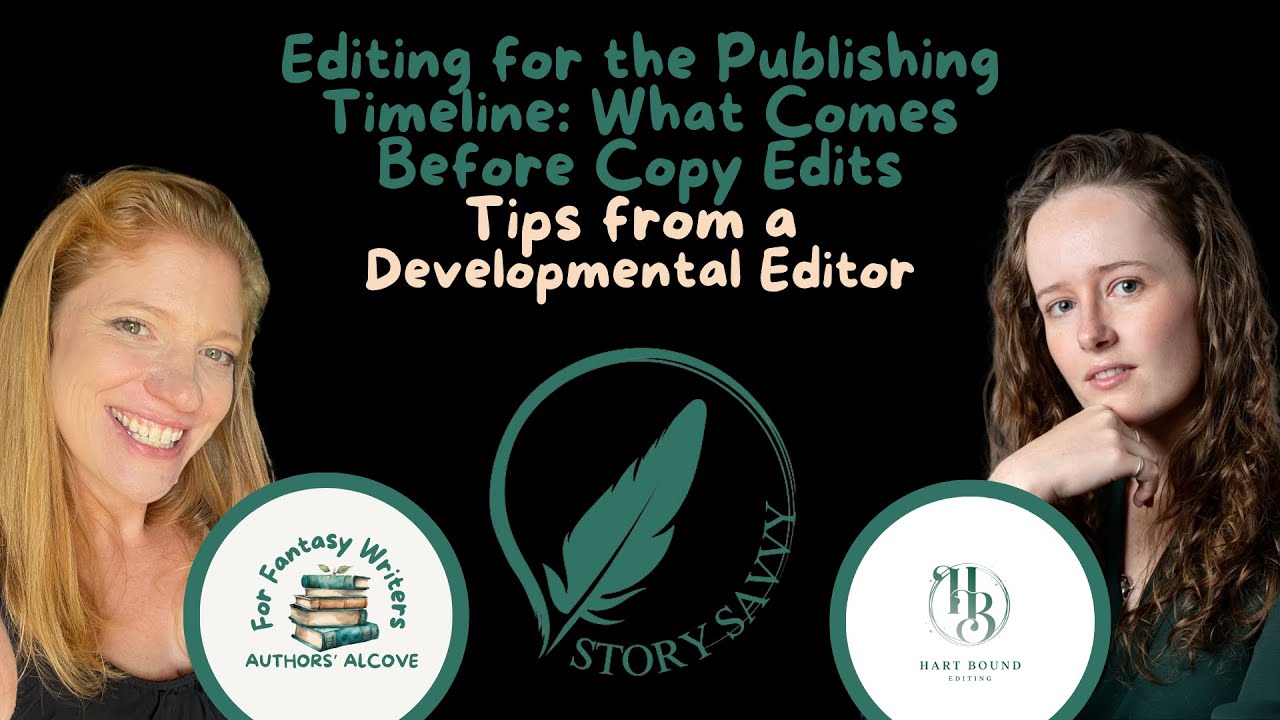 Episode 50: Editing for the Publishing Timeline: What Comes Before Copy Edits