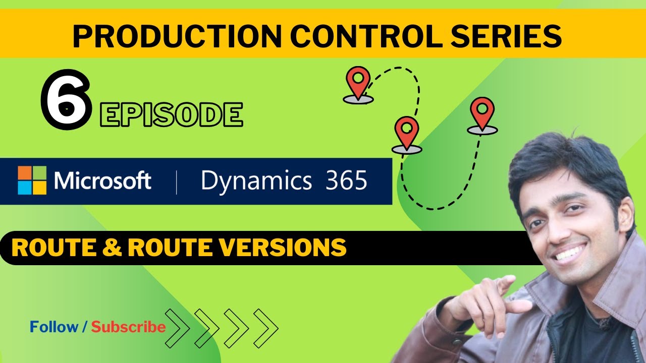 Серия Production — EP:6 — Маршрут и версии маршрута #microsoftdynamics365 #production #d365talks ...