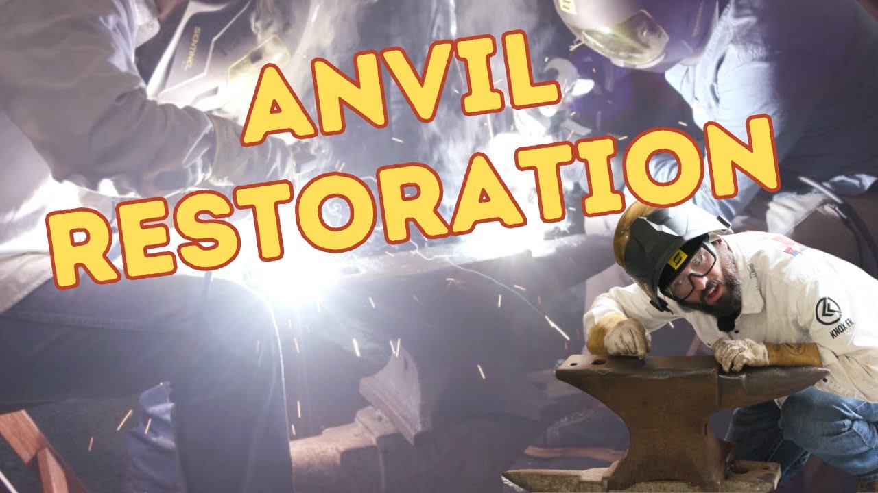Restoring An Old Anvil Using The ESAB Renegade Volt