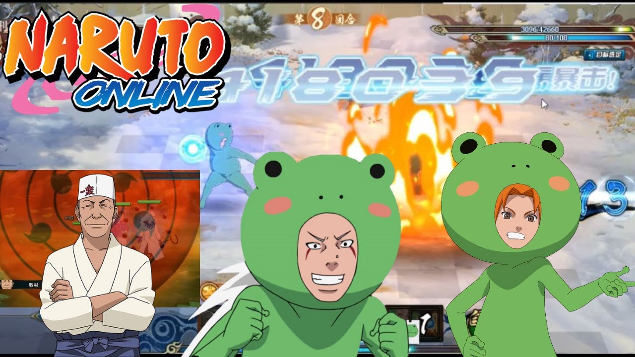Naruto Online - Jiraiya [Frog Squad] FULL GAMEPLAY