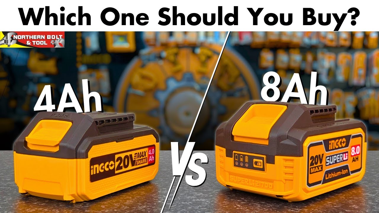 The Best Battery Ingco has Ever Made??? Ingco 8Ah Li-Ion 20V Battery Tested