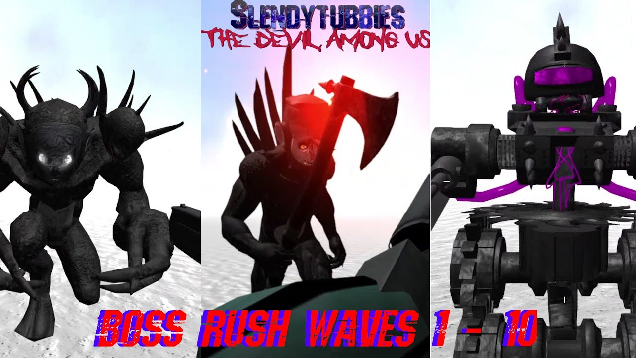 NEW BOSSES MAKE AN APPEARANCE! | Slendytubbies: The Devil Among Us Boss Rush Waves 1 - 10