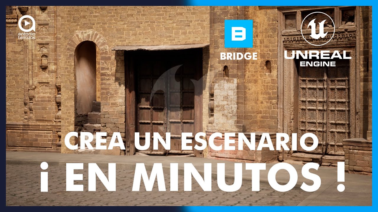 ¡Crea increíbles escenarios con UNREAL ENGINE 5 y Quixel BRIDGE...en minutos! ¡Descubre cómo!