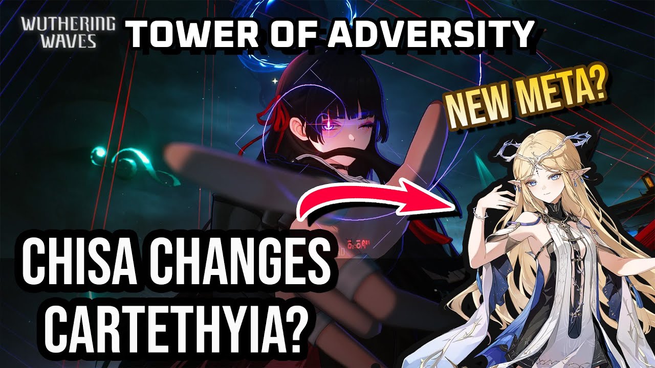 How is Chisa with Cartethyia? | Cartethyia Ciaccona Chisa | Tower of Adversity | Wuthering Waves