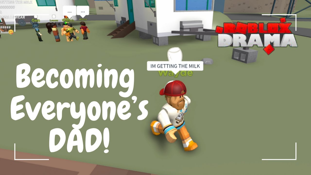Becoming everyone's DAD in Total Roblox Drama (FUNNY MOMENTS, DRAMA, FIGHTS)
