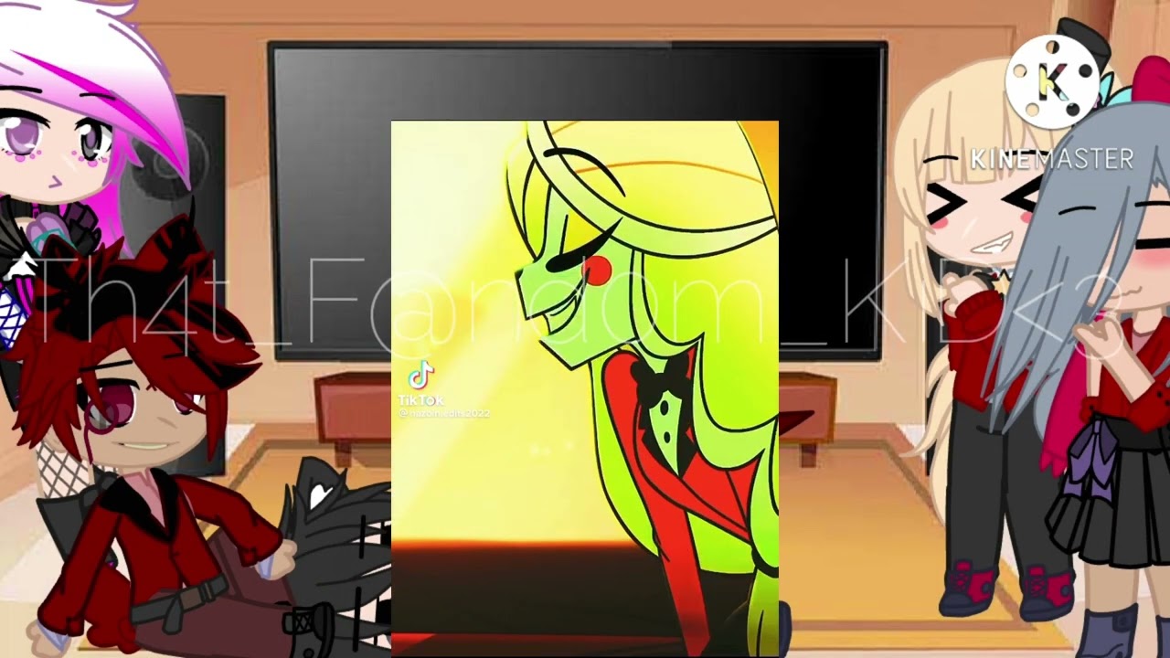 Hazbin hotel characters react to edits of themselves! ||Hazbin hotel||