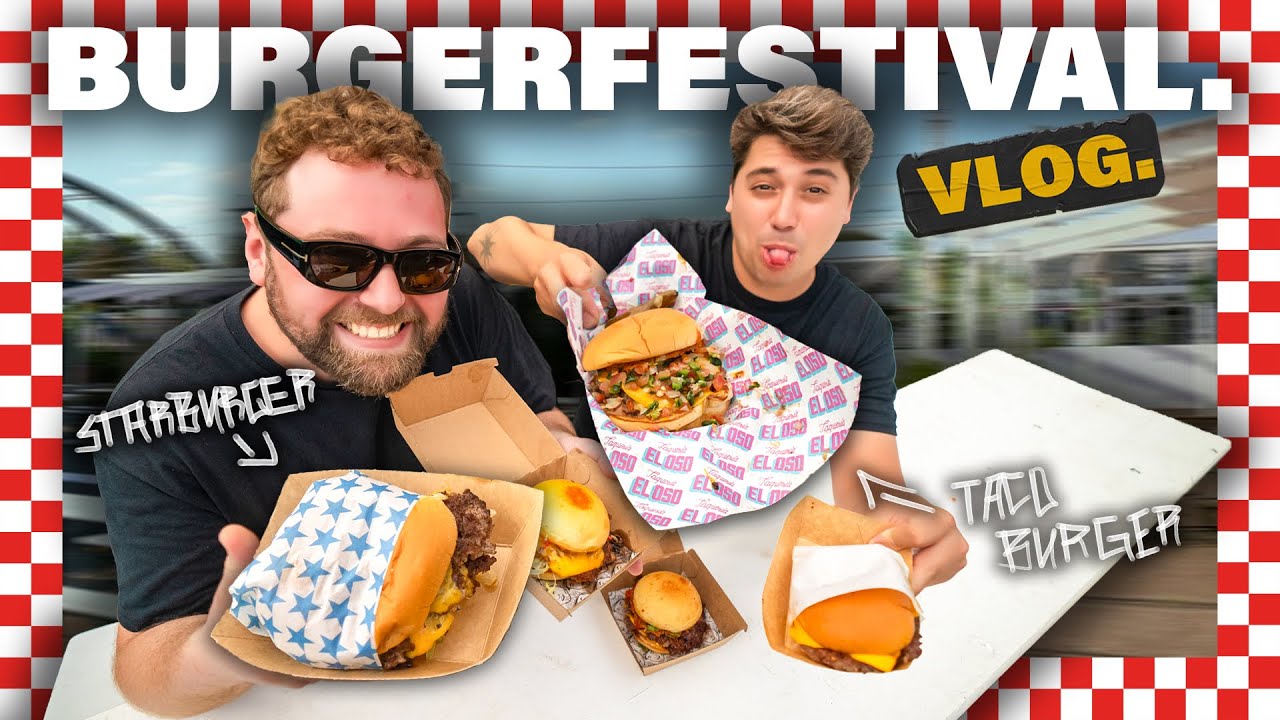 5000 BURGER in 7 STUNDEN!🍔 - UNSER EIGENES BURGERFESTIVAL | BURGERMANIA