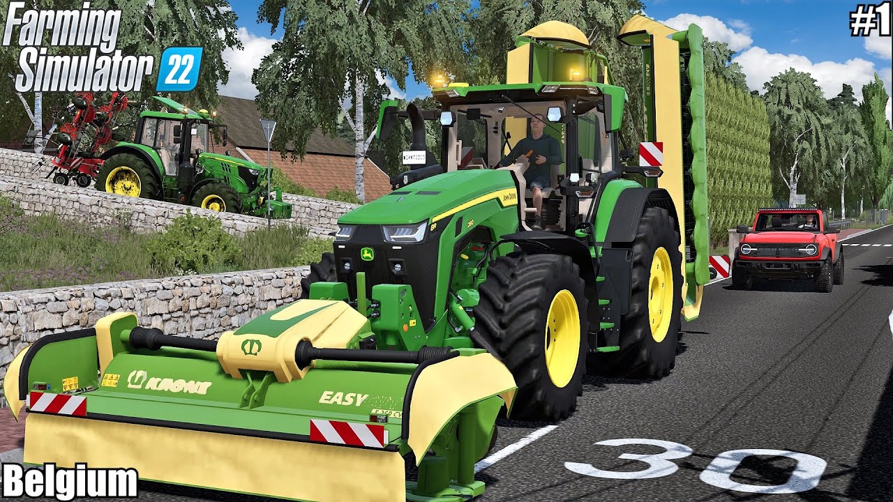 BELGIUM ! Let's EXPLORE the MAP and BUY EQUIPMENT│BELGIUM│FS 22│1