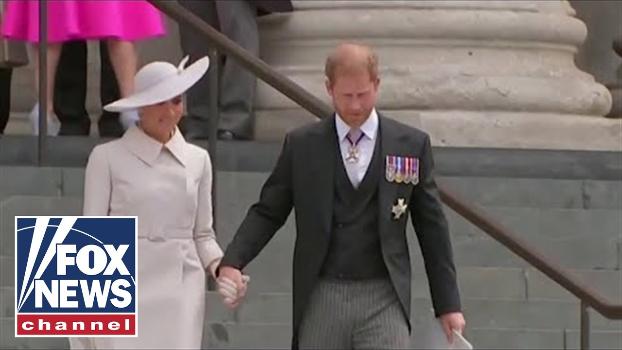Princy Harry, Meghan Markle booed after Jubilee church service