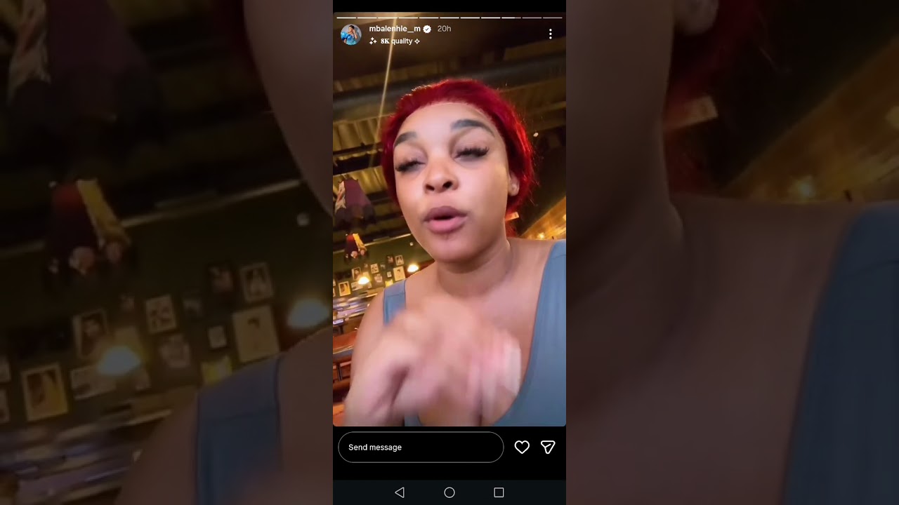 Mbalenhle Mavimbela harassed by intoxicated lady at Tiger's Milk Alberton GP and got bad service!! 😒