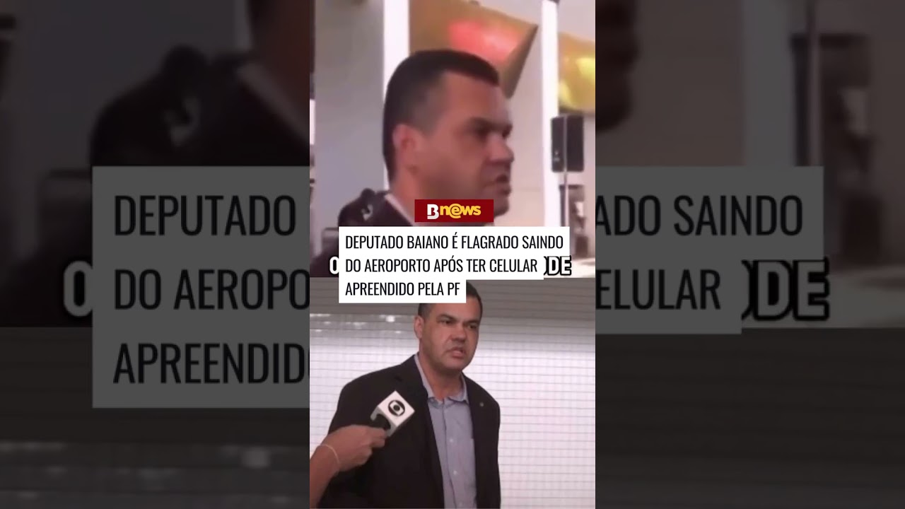Deputado federal Dal Barreto &eacute; flagrado saindo do aeroporto ap&oacute;s ter celular apreendido pela PF