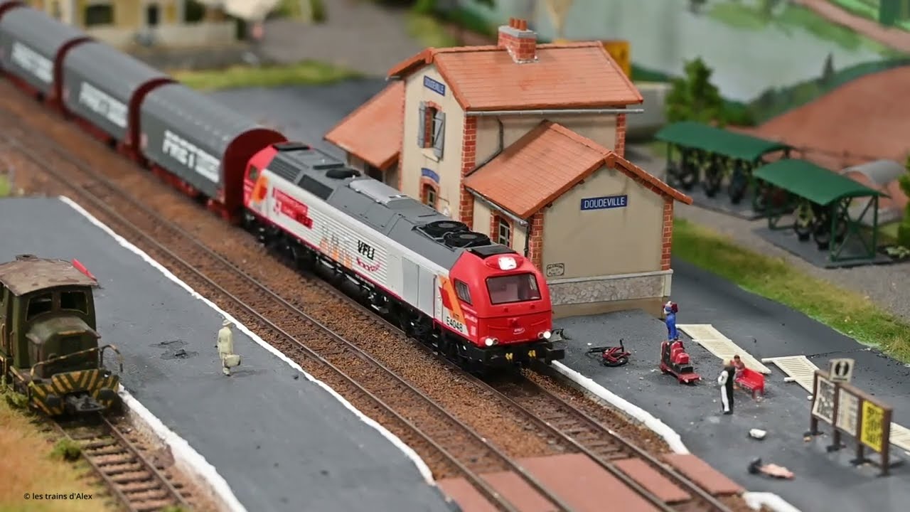 Mod&eacute;lisme Ferroviaire &agrave; l'&eacute;chelle HO, suivez-moi sur @lespetitstrainsdalex3808